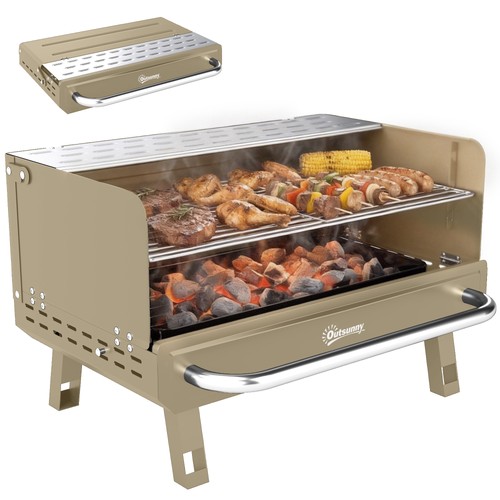 Outsunny portable barbecue - portable,