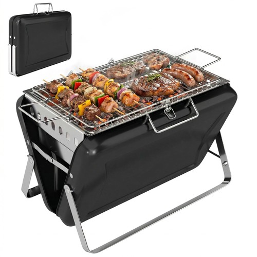 Outsunny folding charcoal - outsunny,