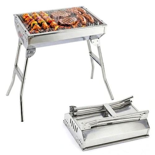 Portable folding charcoal bbq - folding,