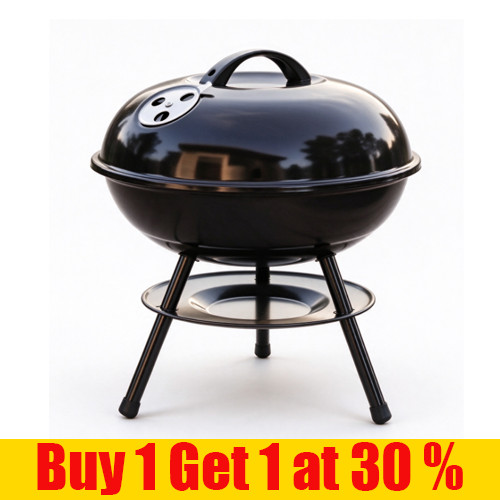 Portable kettle charcoal bbq - kettle,