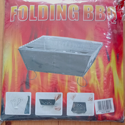 Portable foldable charcoal bbq - foldable,