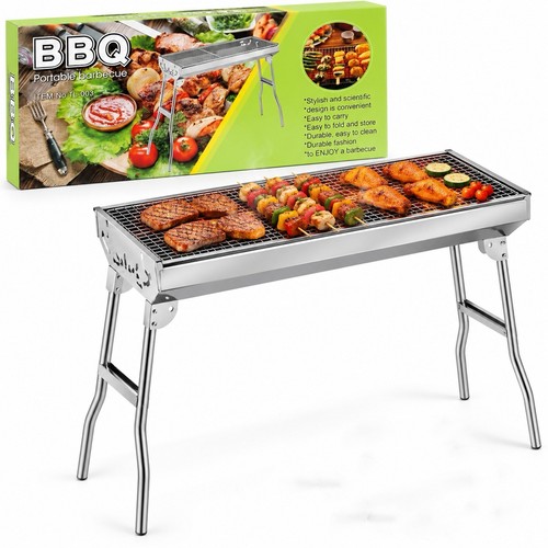Portable charcoal bbq folding - bbq,