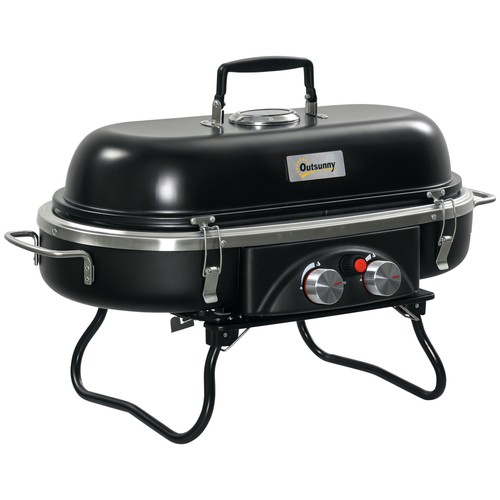 Outsunny foldable burner - foldable, 2