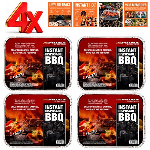 Instant portable bbq - 4,