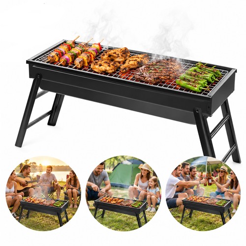 Portable folding charcoal bbq - folding,