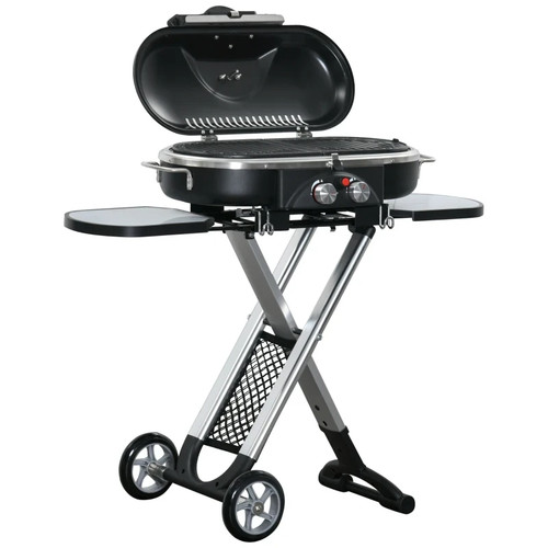 Foldable gas bbq grill - grill, 2