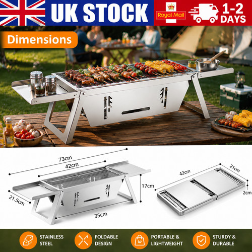 Folding bbq grill charcoal - bbq,