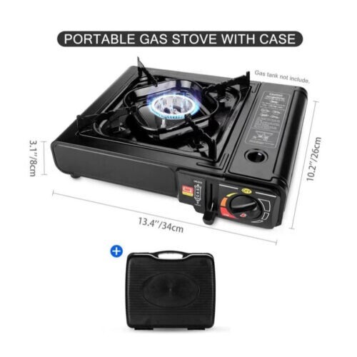 Portable camping gas stove - camping,