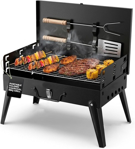 Portable bbq grill foldable - portable,