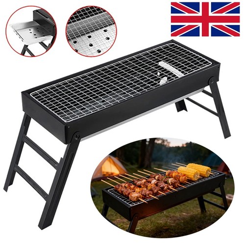 Portable folding bbq grill - folding,