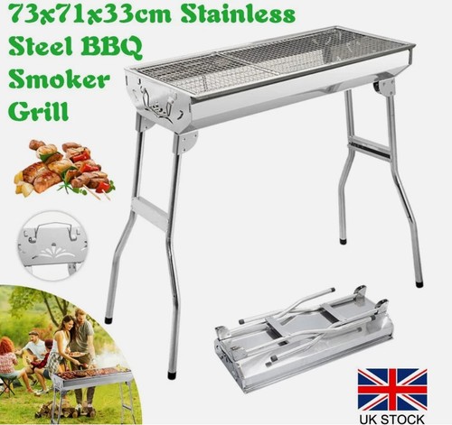Folding bbq charcoal grill - charcoal,