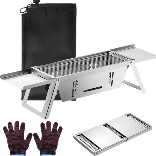 Portable folding charcoal - folding, bbq