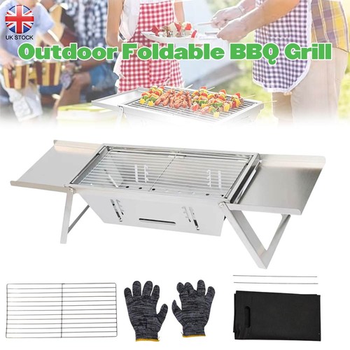 Portable bbq grill - grill, folding