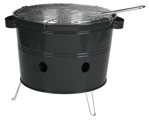 Portable bucket barbecue - bucket,