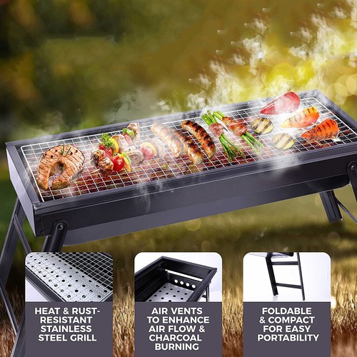 Portable folding charcoal - folding,