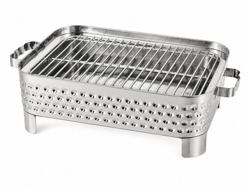 Portable metal bbq grill - metal,
