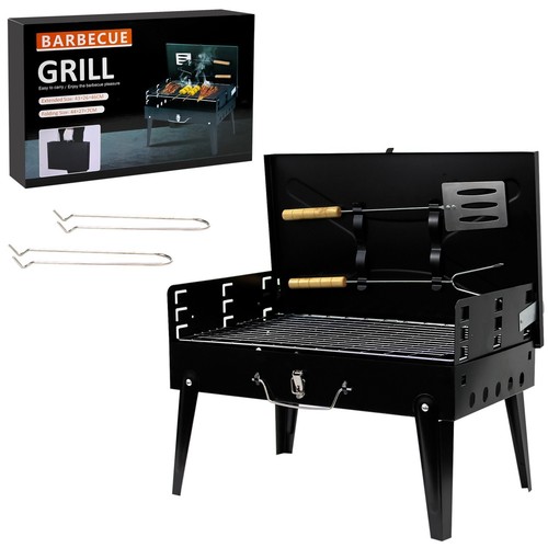Portable folding charcoal - portable, bbq