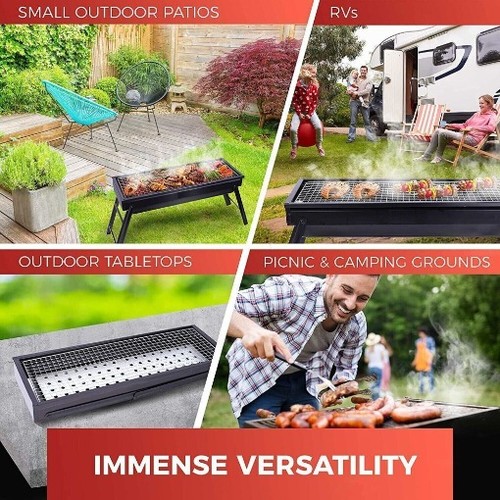 Large portable folding - folding, bbq