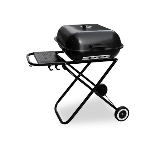 Portable foldable charcoal bbq - foldable,