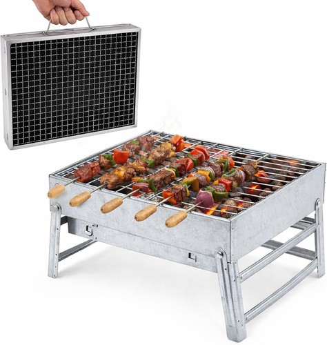 Portable folding charcoal bbq - folding,