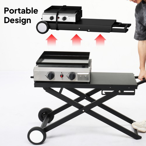 Foldable gas bbq grill - foldable,