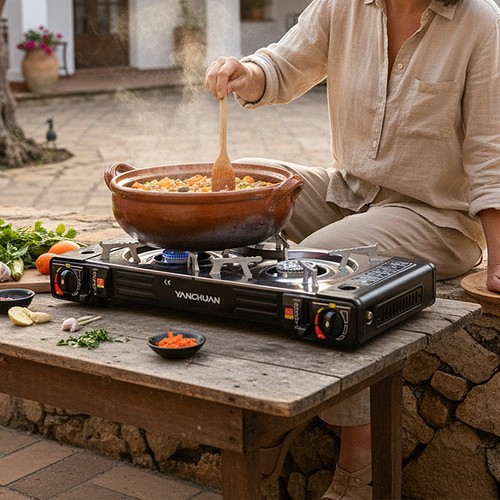 Portable camping gas - portable,