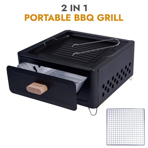 Tabletop bbq folding charcoal - bbq,