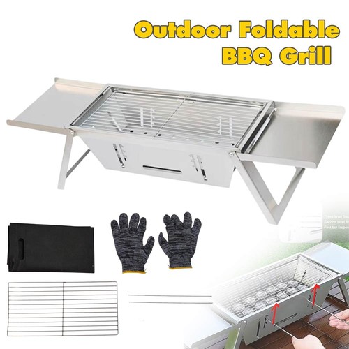 Portable bbq grill set - bbq, folding