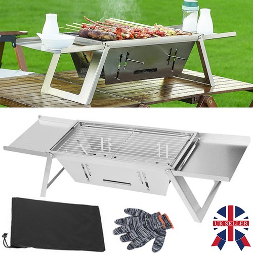 Folding bbq charcoal barbecue - bbq,