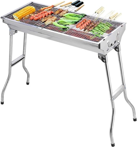 Portable folding charcoal bbq - folding,
