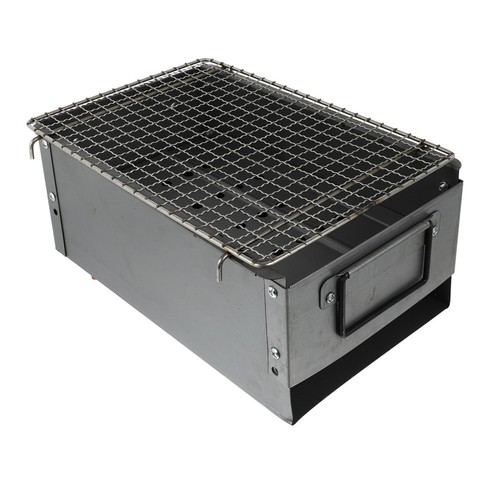 Portable iron alloy bbq - iron,