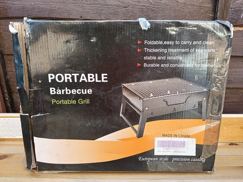 Portable folding charcoal - portable, bbq