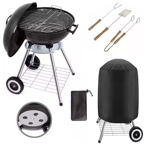 Portable 43cm kettle charcoal