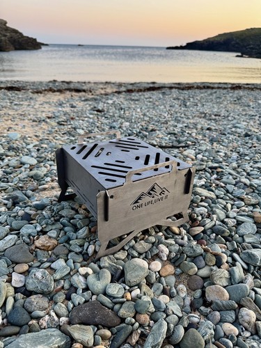 Portable flat pack - fire, pit