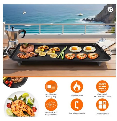 Electric large teppanyaki - electric,