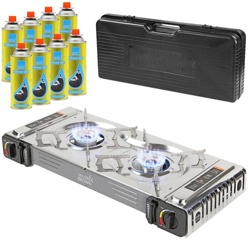 Portable butane double twin - butane,